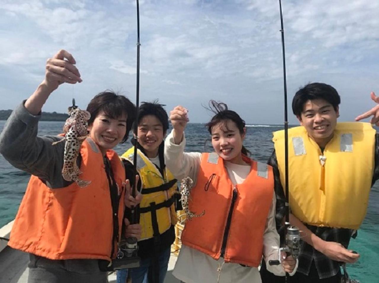 ゲストハウス備瀬の海 Eksteriør billede
